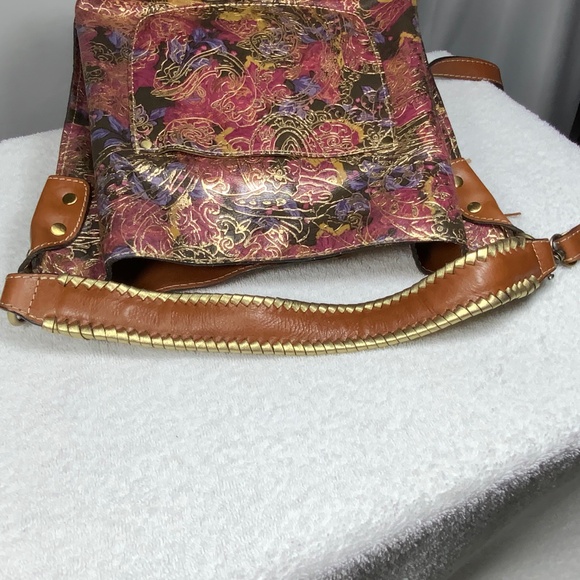 Patricia Nash Otavia Leather Bucket Bag - Picture 7 of 14